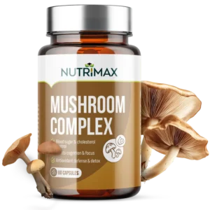 MUSHROOM COMPLEX - Комплекс от лечебни гъби и витамини за имунитет, енергия и баланс